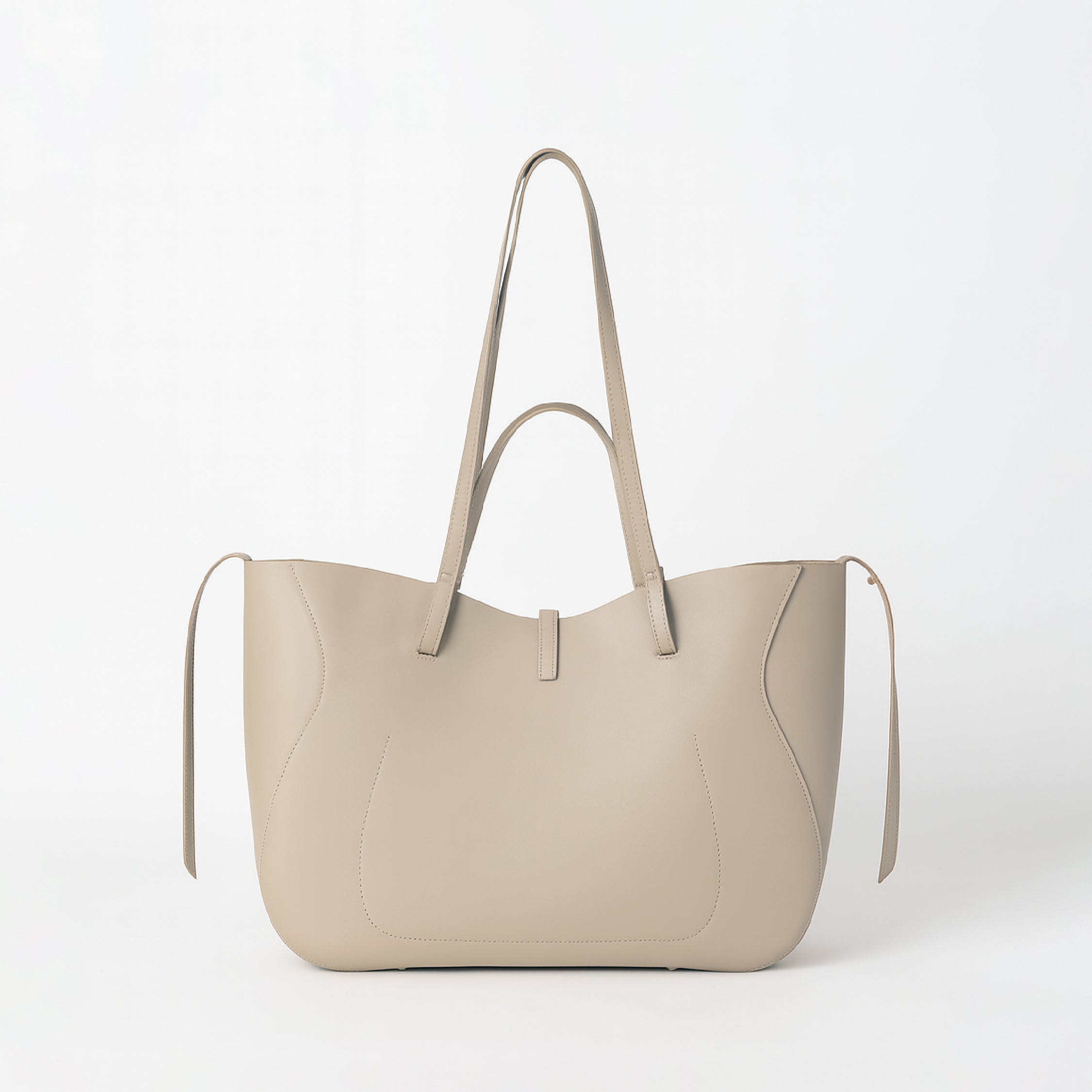 Slouchy Tote - White
